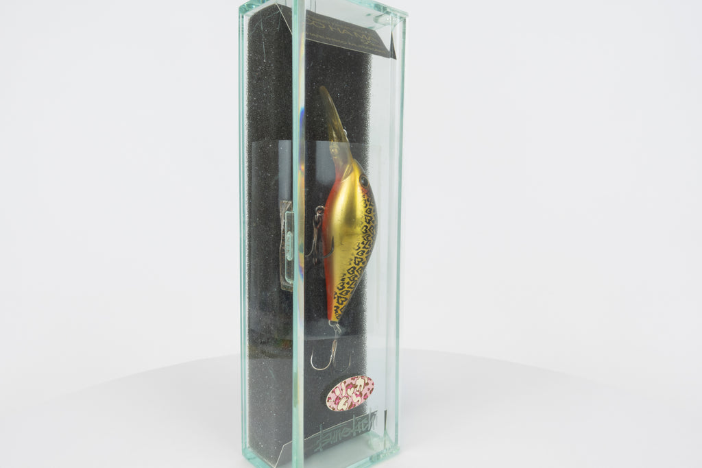 Tsunekichi Co Hama Crank 55MR - Kinkaku - Kyoto Exclusive, discontinued fishing lure new in original packaging, side view.