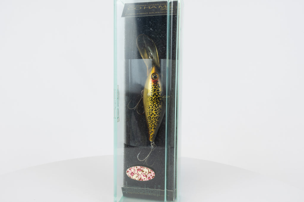 Tsunekichi Co Hama Crank 55MR - Kinkaku - Kyoto Exclusive, discontinued fishing lure new in original packaging, front view.