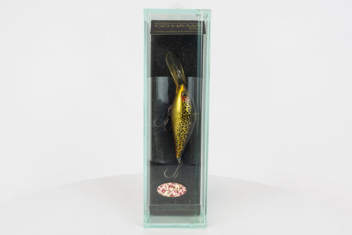 Tsunekichi Co Hama Crank 55MR - Kinkaku - Kyoto Exclusive, discontinued fishing lure new in original packaging, front view.