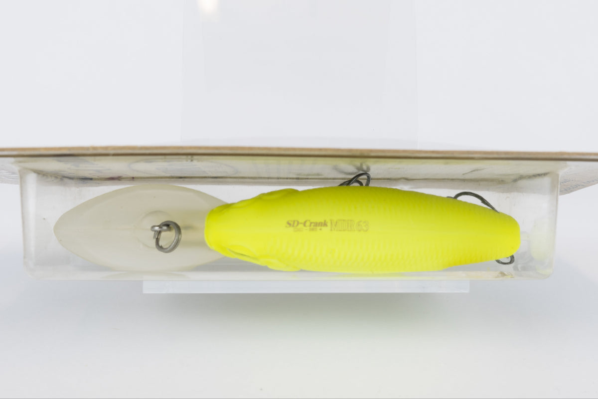 Duo / Hacker Slaver SD-Crank MDR63 - NT Chart, discontinued Japanese-made fishing lure in original packaging, top view. 