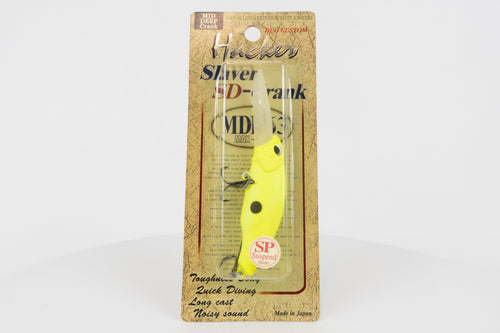 Duo / Hacker Slaver SD-Crank MDR63 - NT Chart, discontinued Japanese-made fishing lure in original packaging, front view. 