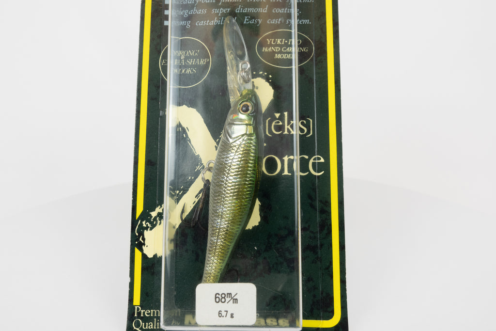 Megabass Live-X Margay - 2000 model - GG Oikawa Male, new in packaging, front close up view.