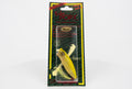 Megabass Baby Pop-X - 2012 - Modena Bone OB, 2012 stamped model in original packaging, front view. 