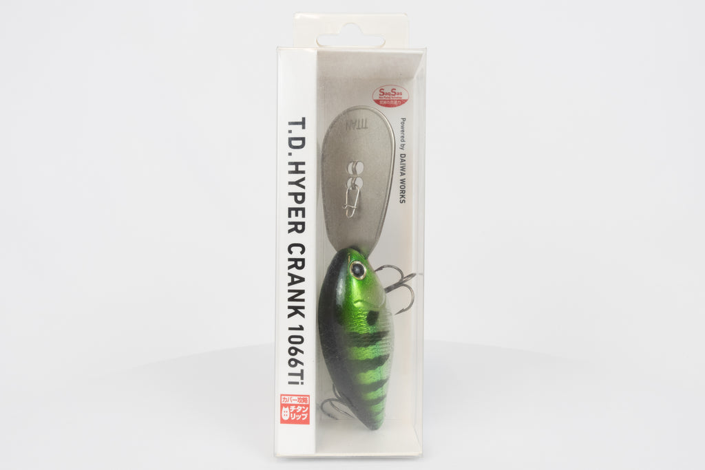 Daiwa T.D. Hyper Crank 1066Ti - SG Gill in original packaging, front view