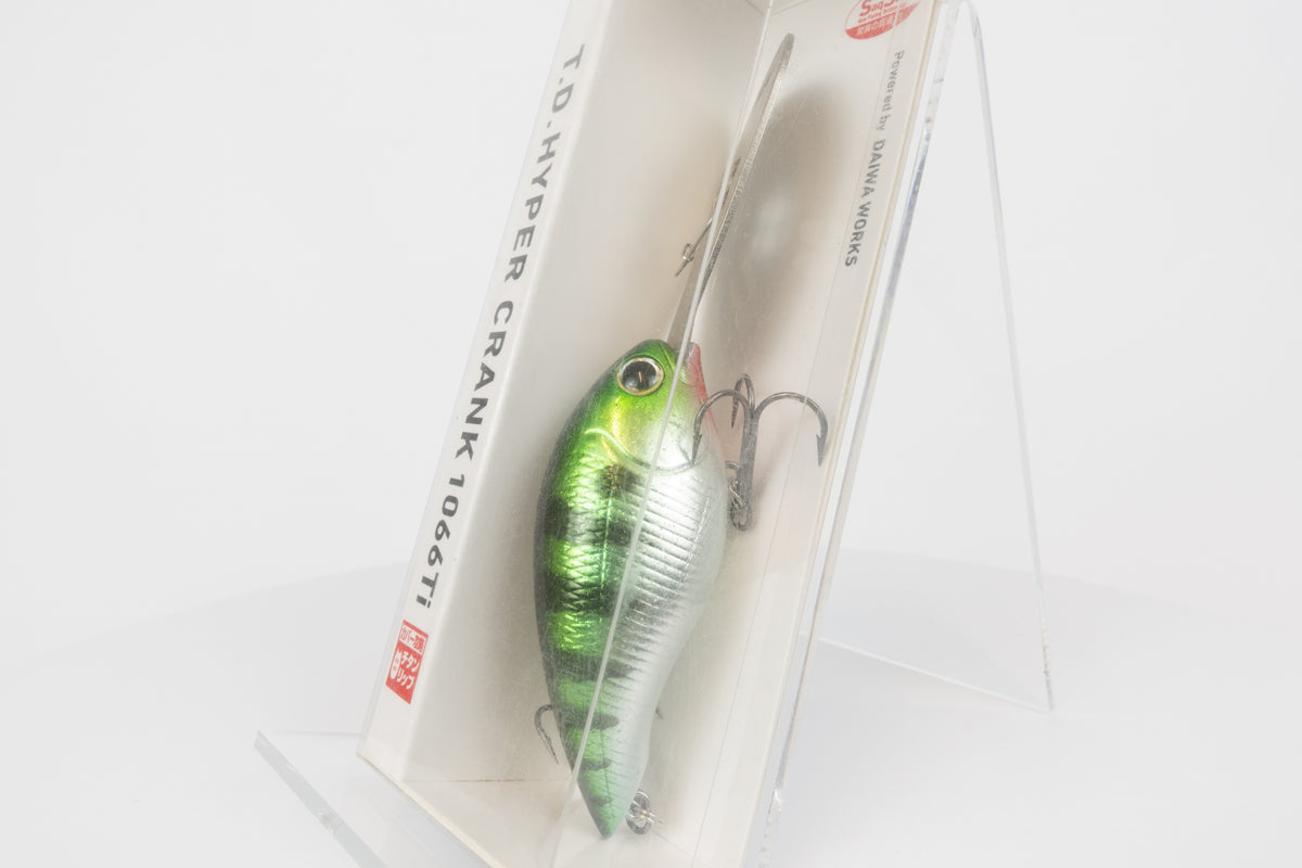 Daiwa T.D. Hyper Crank 1066Ti - SG Gill in original packaging, side view