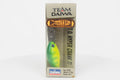 Team Daiwa T.D. Hyper Crank 1052Ti Chartreuse Tiger vintage crankbait in original packaging, front package view. 